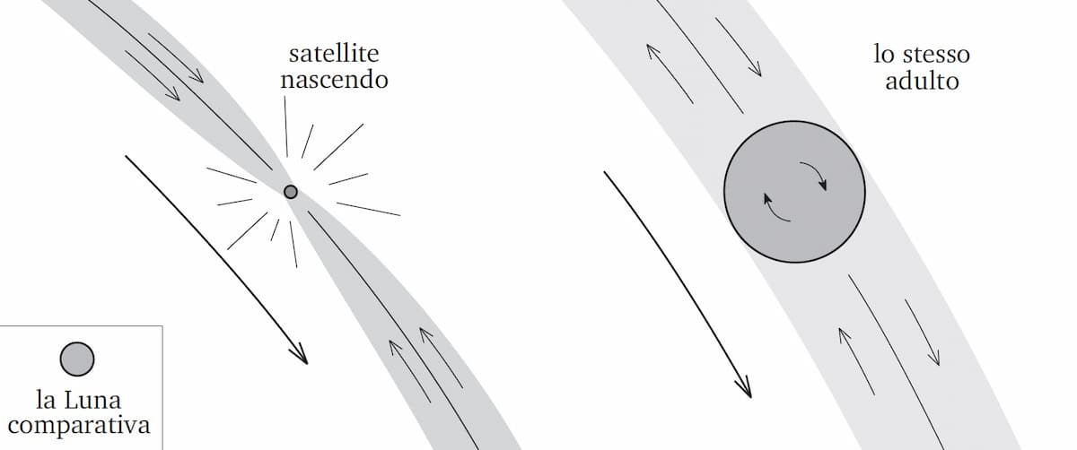 Dimensioni estremi del satellite